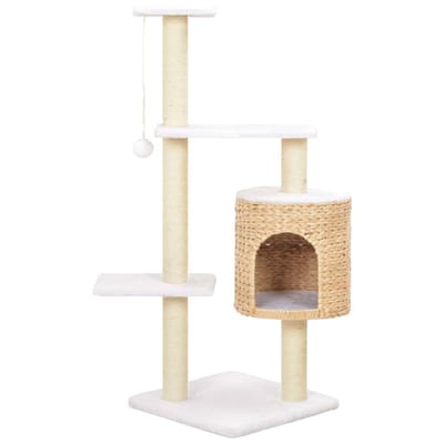 vidaXL - Kattenkrabpaal - met - sisal - krabpaal - zeegras