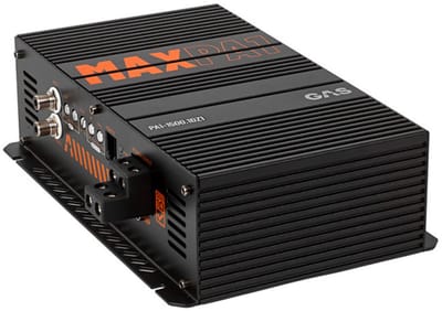 Gas Audio Power Gas Max Level Pa1 Mono Amplifier 1ohm voor Auto Geluidssystemen en Hoogwaardige Geluidskwaliteit