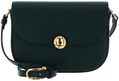 FURLA Leren schoudertas Vitello Night Moonlight Crossbody Bag Botanical Green donkergroen