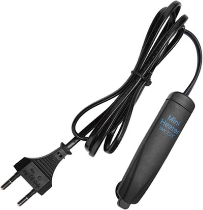 VT Goods - Mini Heater - Onbreekbaar - Constante Temperatuur - 8W - Verwarming voor Aquarium - Ideaal voor Tropische Vissen - Compact Formaat