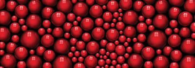 Fotobehang Vlies Modern | Rood, Zwart | GROOT 624x219cm