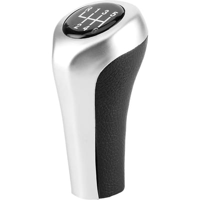 6?Snelheid Schakelpookknop Versnellingspookkop Geschikt voor 3 Serie 1 Serie X1 E60 E61 E62 E87 E88 E90 E91 E83 white