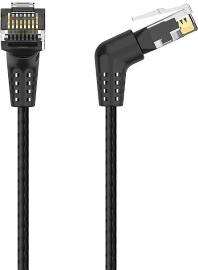 Utp Cat. 6 Vention Ibobf Netwerkkabel, Rj45 Ethernet, 1 M (Zwart)