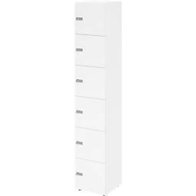 Kast 6OH wit,6xZS