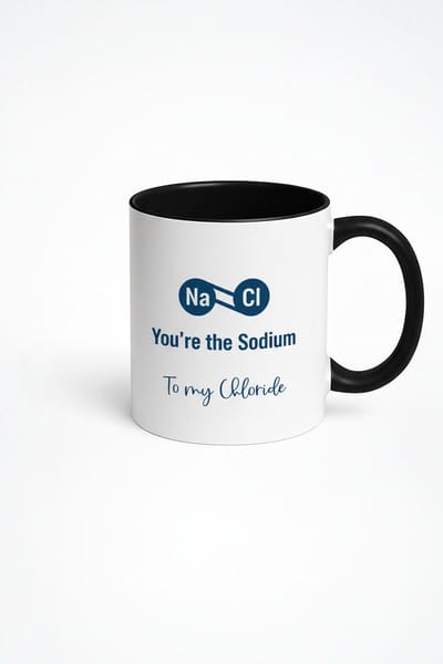 Na Cl Mok - Jij bent het Natrium voor mijn Chloride | Romantisch Chemie Cadeau | Liefdesmok