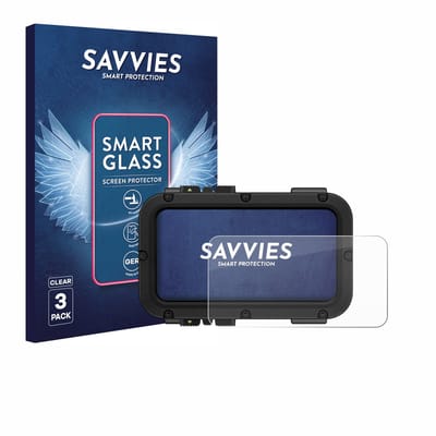 3 Stuks Savvies Screenprotector - geschikt voor Suunto Nautic - beschermfolie glas transparant