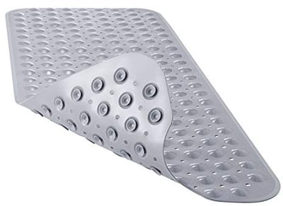 Antislip Bad- en Douchemat - Extra Groot, Machinewasbaar, Met Zuignappen, 101,6 x 40,6 cm