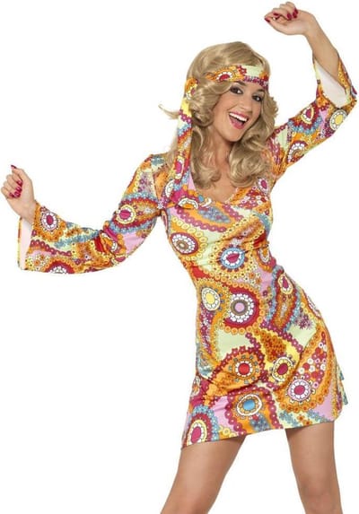 Dressing Up & Costumes | Costumes - 60s Groovy - 1960s Hippy Costume