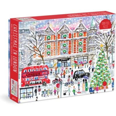 Michael Storrings Christmas In London 1000 Piece Puzzle - Galison