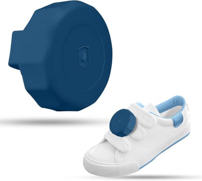 Daity Een waterdichte beschermhoes voor uw AirTag-tracker, geschikt voor katten, honden en andere huisdieren. (Donkerblauw)