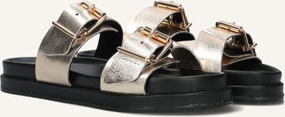 LINA LOCCHI Led 2 Band Slipper Dz Slippers - Dames - Goud - Maat 37