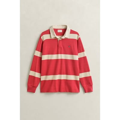 Gant Trui Striped Rugger Creamed White / male