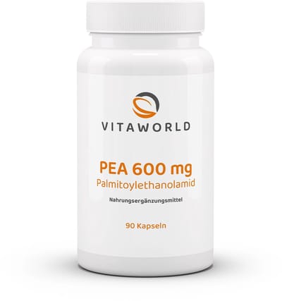 Vitaworld PEA palmitoylethanolamide 600mg 90 capsules