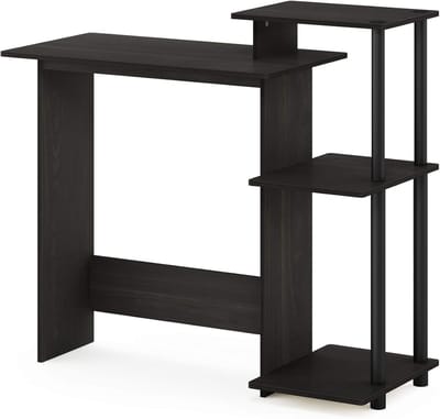 Compact Houten Computerbureau voor Kleine Ruimtes - 100,58 x 100,58 x 85,34 cm