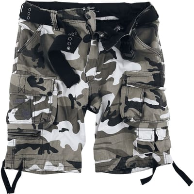 Brandit Shorts - Savage Vintage Shorts - S tot 7XL - voor Mannen - snow camo