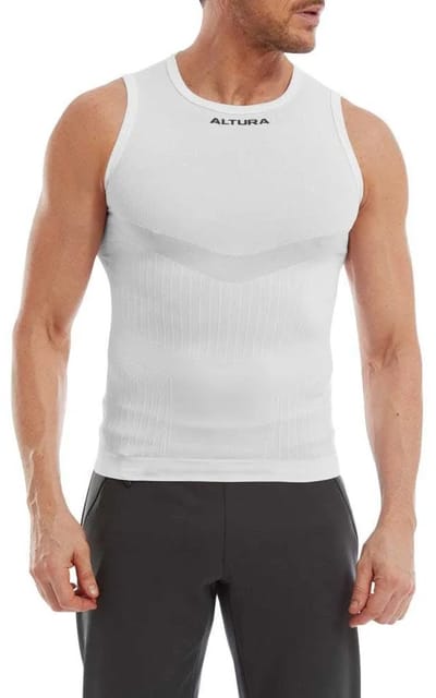 Altura Tempo Mouwloos Basislaag Wit XL-2XL Man