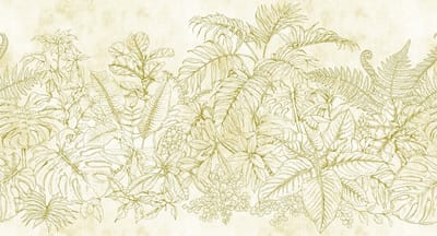 Fotobehang fern garden 1 DD111091 Livingwalls Walls by Patel | 3D Fotobehang op maat