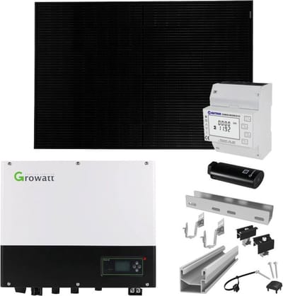 Growatt 4kWp PV-systeem Inclusief SPH4000TL3-BH-UP