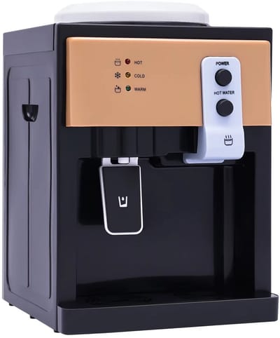 JOYNEXTBUY - Waterdispenser Warm & Koud – Desktop Waterkoeler – Elektrische Waterdispenser voor Thuis & Kantoor – Tafelmodel – Wit