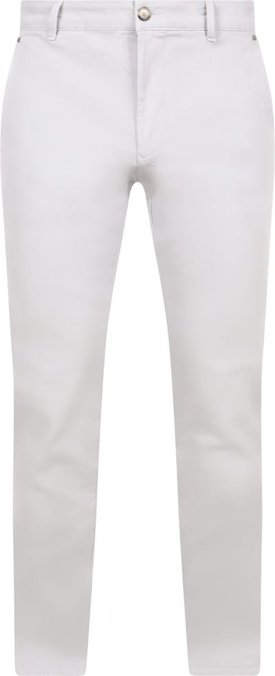 Suitable Chino broek Philo Flex Grijs - Maat W 36 - L 32 - Heren - Mannen broeken
