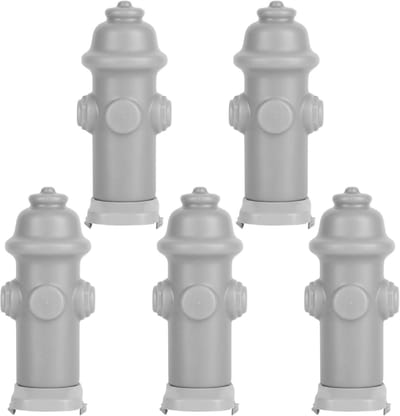 Hondentoilet Trainer - Urinoir Paal - Zindelijkheid Training - Realistisch Ontwerp - 5 Stuks Set - Veelkleurig