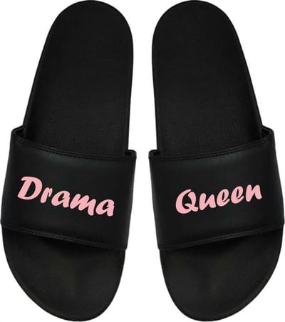 Cadeau Sint - Cadeau Kerst - Cadeau - Cadeau Meisje - Drama Queen - Cadeau Badslippers - Badslippers Dames 46
