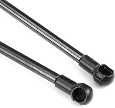 Allecto - Gasdrukdemper - Gasveer voor achterklep - Duurzaam en roestbestendig - Geschikt voor VW Golf 5 - Perfecte vervanging voor oude dempers