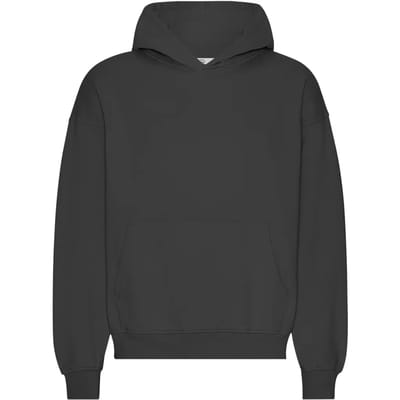 Oversized sweatshirt met capuchon Colorful Standard Organic Deep Black