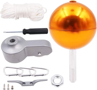 Dailygoods - Vlaggenstok Hardware Onderdelen Reparatie Kits - Metalen Accessoires voor Vlaggenmast