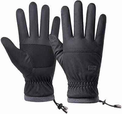 Handschoenen - Handschoenen winter - Handschoenen heren - Warme handschoenen - Touchscreen Handschoenen - Voor heren - Winddicht - Touchscreen - Waterdichte - Voor fietsen - Hardlopen - Wandelen - Skiën en wandelen