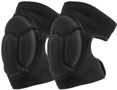 Kniebeschermers - Sport Kniekousen - Actieve Bescherming - Verdikte Spons - 2 stuks - Zwart