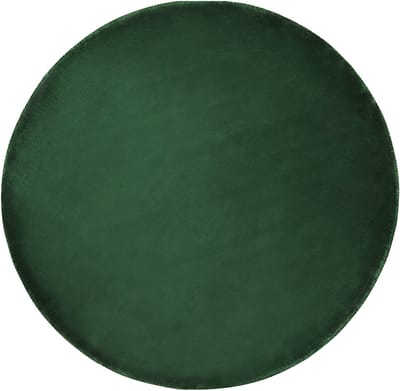 GESI II - Laagpolig vloerkleed - Smaragdgroen - 140 cm - Viscose
