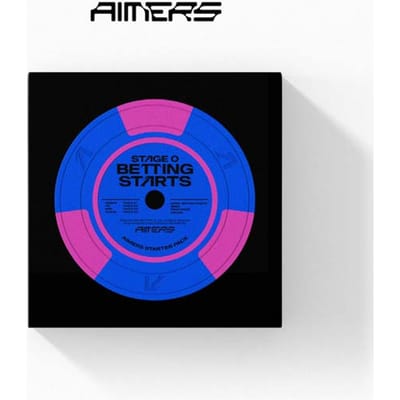 AIMERS 1er Mini Album 'STAGE 0. PARIS COMMENCE' blue
