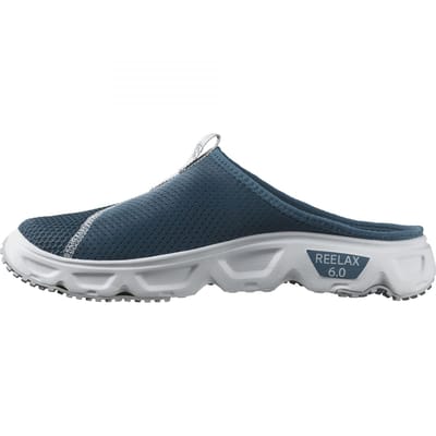 Salomon Reelax Slide 6.0 - Slippers - Blue Ashes / White / Pearl Blue - 42