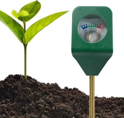Bodem pH Meter - Grondmeter Vochtigheid Licht - Planten Verzorgen - 3-in-1 Meting - 14.5 cm - Niet gespecificeerd