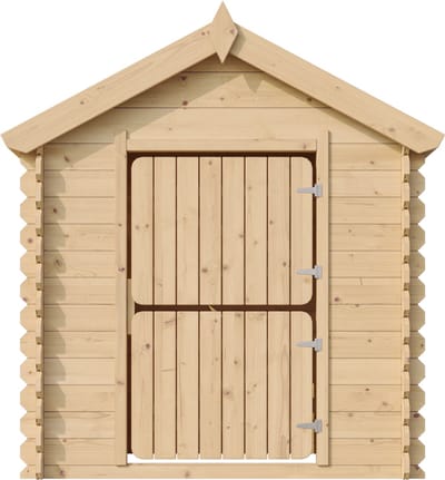 Timbela M516-1 - Speelhuis - 1,1 m² - 146x112xH143cm - Houten huis voor kinderen zonder vloer