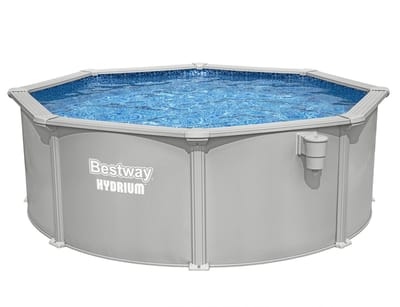 Bestway® Hydrium™ 3,66 m x 1,22 m Ronde Bovengrondse Zwembad Set met Stalen Wanden