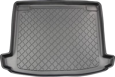 Guardliner kofferbakmat voor Renault Clio 4 Grandtour (03.2013-02.2021), hoge laadvloer - TPE-Rubber