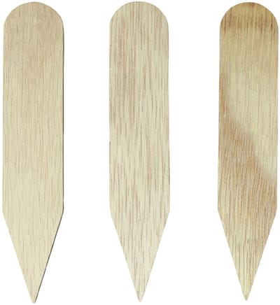 Tuinpalen houten bedpalen voor kruiden & Co 10cm 12st, 12 Stück