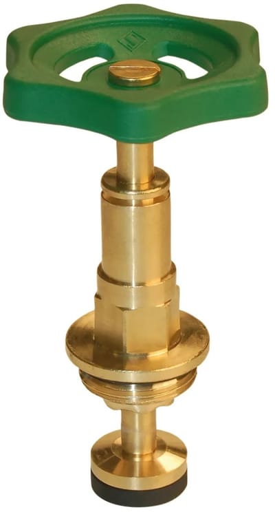 Seppelfricke SEPP DIN-Basis Vrijstroomventiel-bovendeel stijgend G1/2" (DN15) Typ 1992, 0048979
