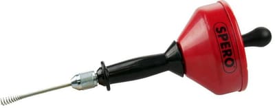Onstopper - 6mm x 6 meter Veer Kunststof Handontstopper - Handmatig Gebruik max. 50mm - SPR06