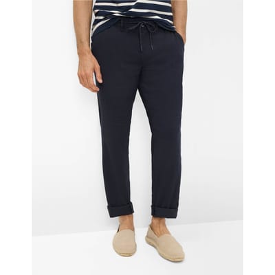Eurex Heren Chino  Style TILL NAVY, donkerblauw, maat 52