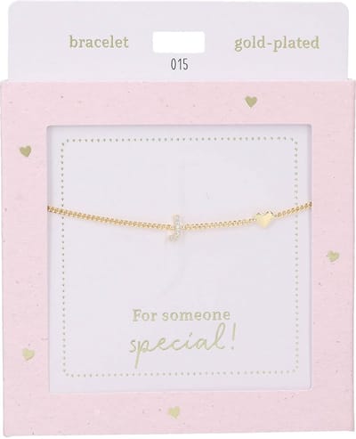 Depesche - Armband "Heart of Gold" - mot. 015 - J - gold
