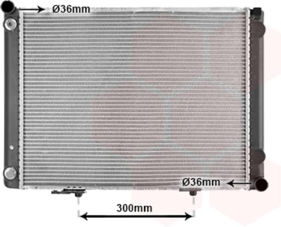 Van Wezel - RADIATOR VOOR MERCEDES BENZ 190 W201 1982-1993 2015004803