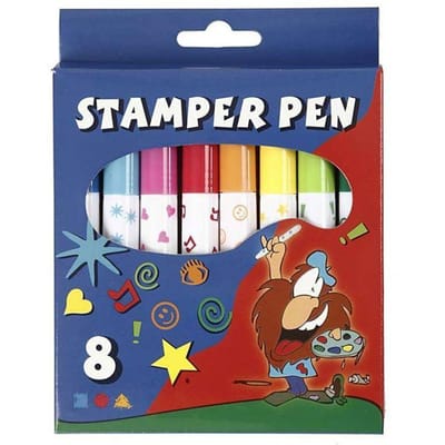 CC Stempel Stiften 8 stuks
