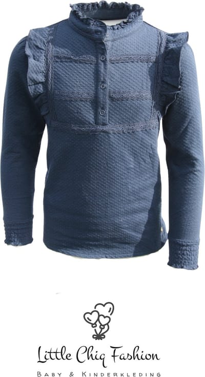 Funkle Girls Blouse donkerblauw