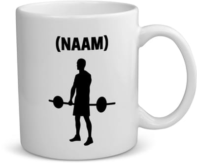 Akyol - fitness met eigen naam koffiemok - theemok - Fitness - sporter - sportschool - 350 ML inhoud