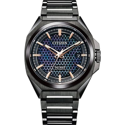 Citizen Series 8 NA1015-81Z Horloge - Staal - Zwart - Ø 40 mm