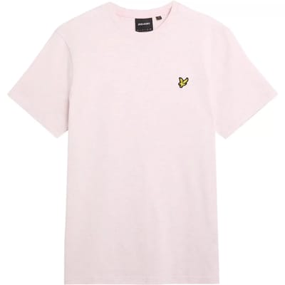 Lyle and Scott T-shirt Heather Lichtroze - Maat XL - Heren - Casual T-shirts