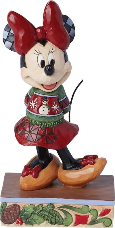 Minnie Mouse Kersttrui 15 cm